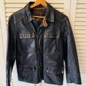 Men's Vintage Coach Leather Jacket
